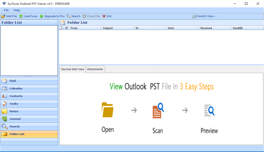 Open Pst File To Read Outlook Emails Without Ms Outlook 9606