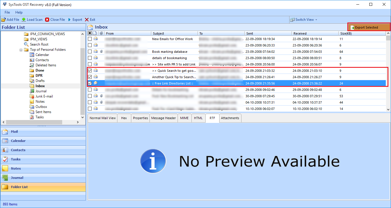 Proces to Backup IMAP Email Outlook 2013 / 2016 / 2019 ...