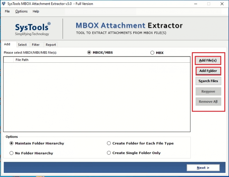 extract emails from mbox file