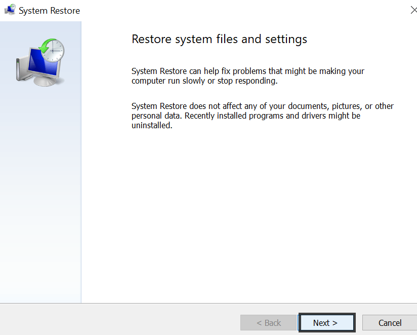 how to recover files after reinstalling windows 10