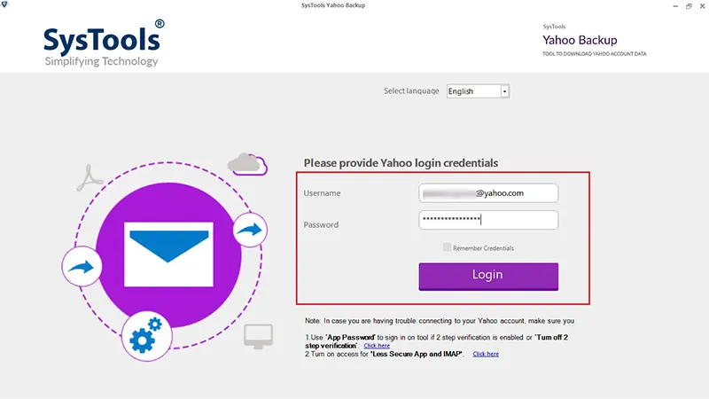 login to yahoo mail