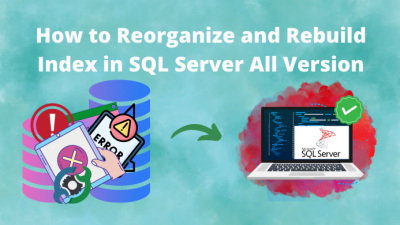 reorganize and rebuild index in SQL server
