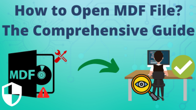 how to open MDF file