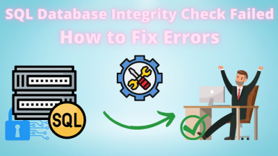 SQL database integrity check failed