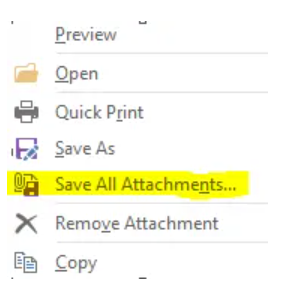 save all attachments