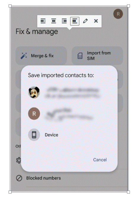 save contact