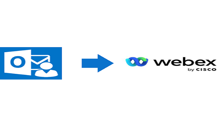 transfer Outlook contacts to Webex