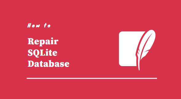 how to repair corrupted sqlite database