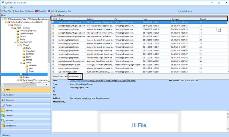 ost file viewer download free